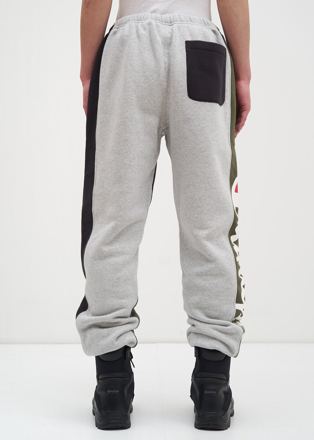 Grey Color Block Sweatpant – 017 Shop