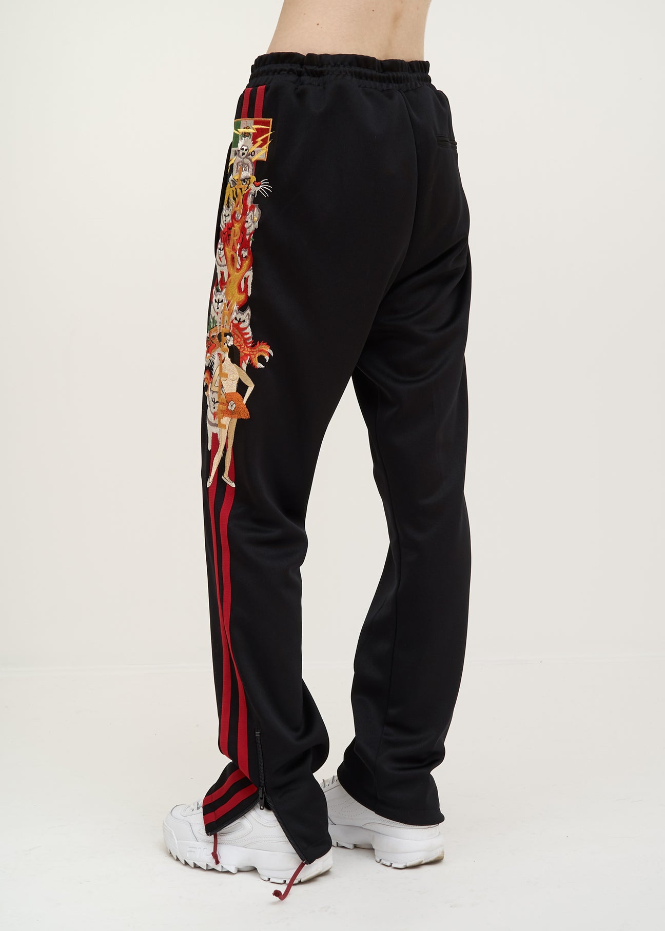 激安ブランド Black Shop 017 – Pants Track Embroidery Chaos パンツ