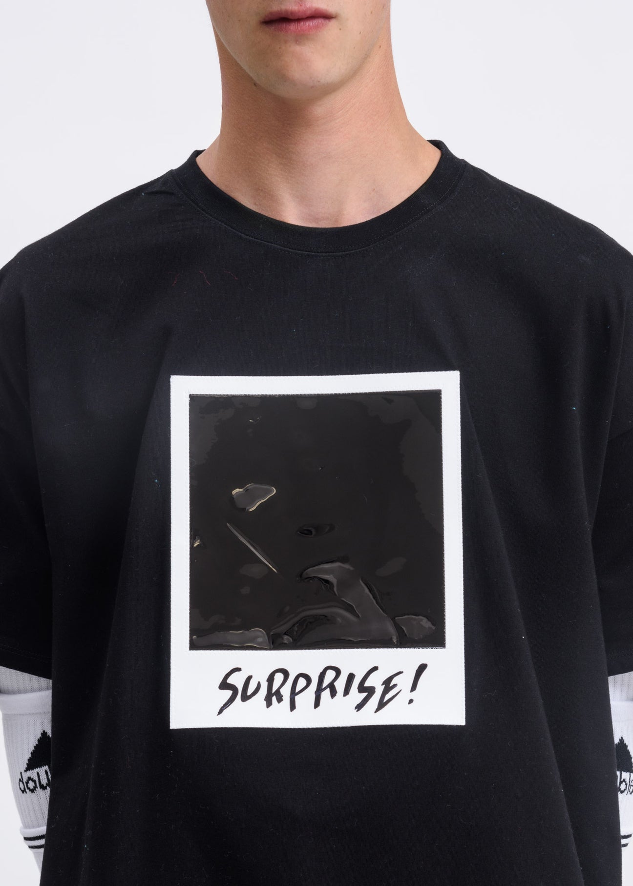 ホットセール - アートトラベルシューズ T-Shirt Film Polaroid Black – Shop 017 トップス