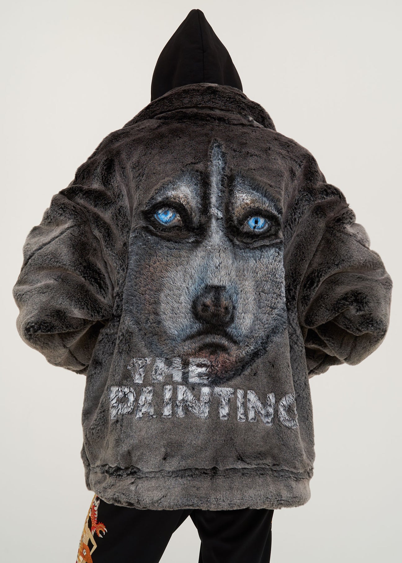 Husky Animal Painted Fur Jacket – 017 Shop