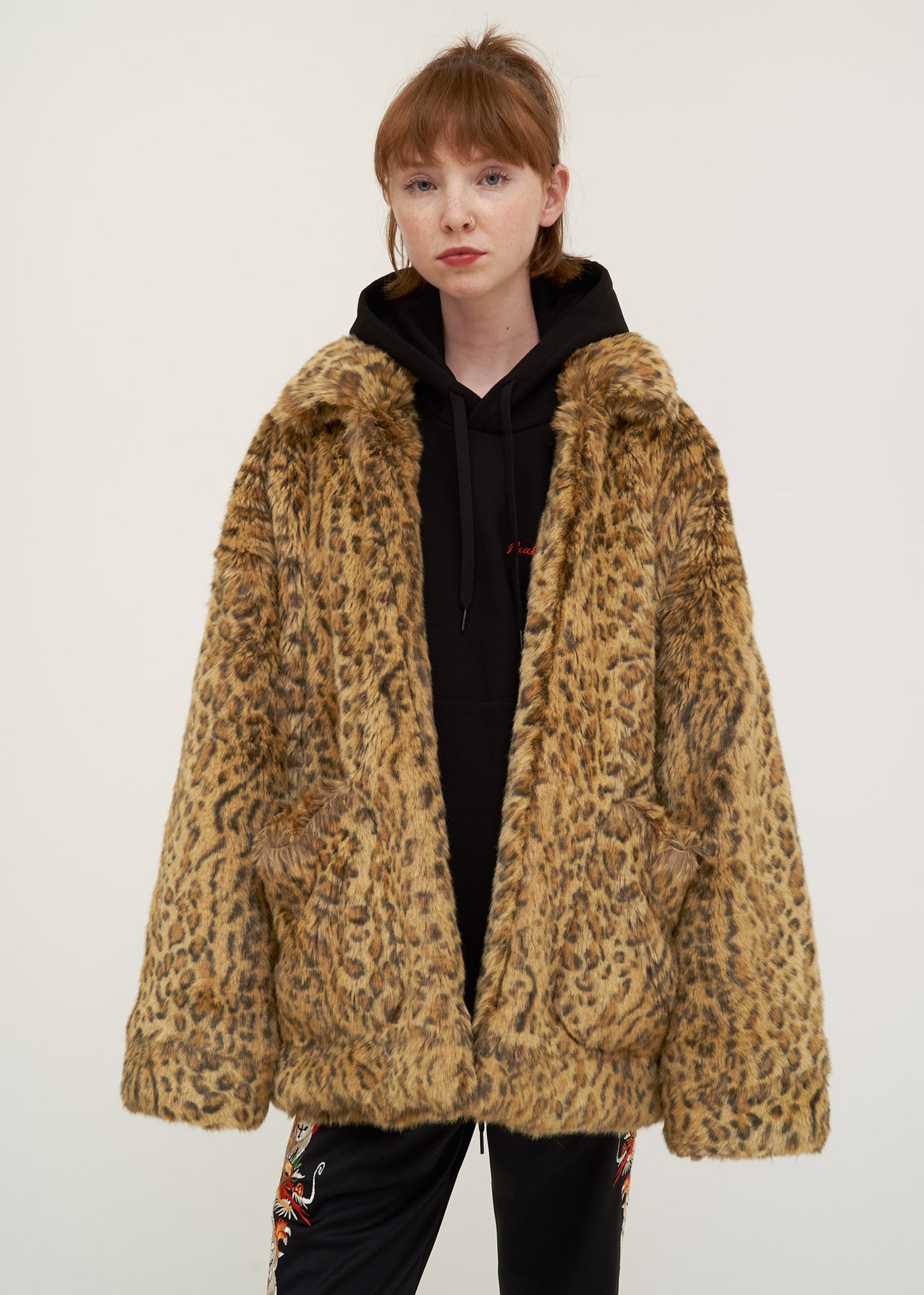 Leopard Animal Painted Fur Jacket – 017 Shop