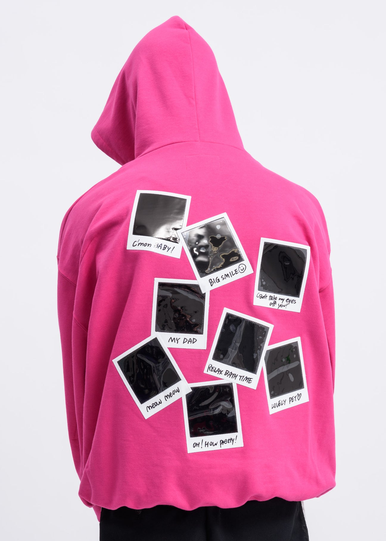Pink polaroid sweatshirt online