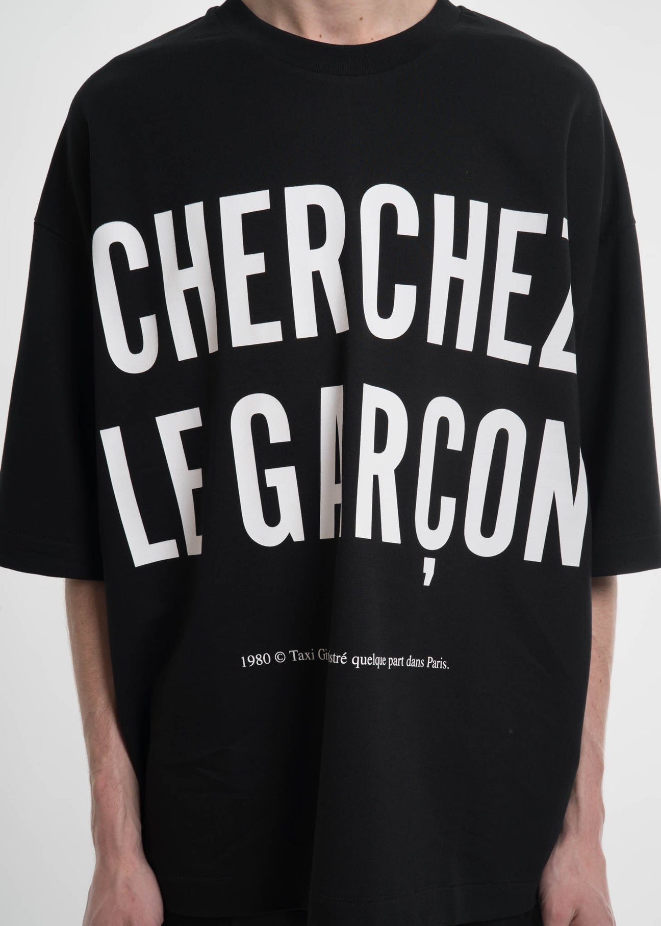 Études CHERCHEZ LE GARÇON Tシャツ ブラック