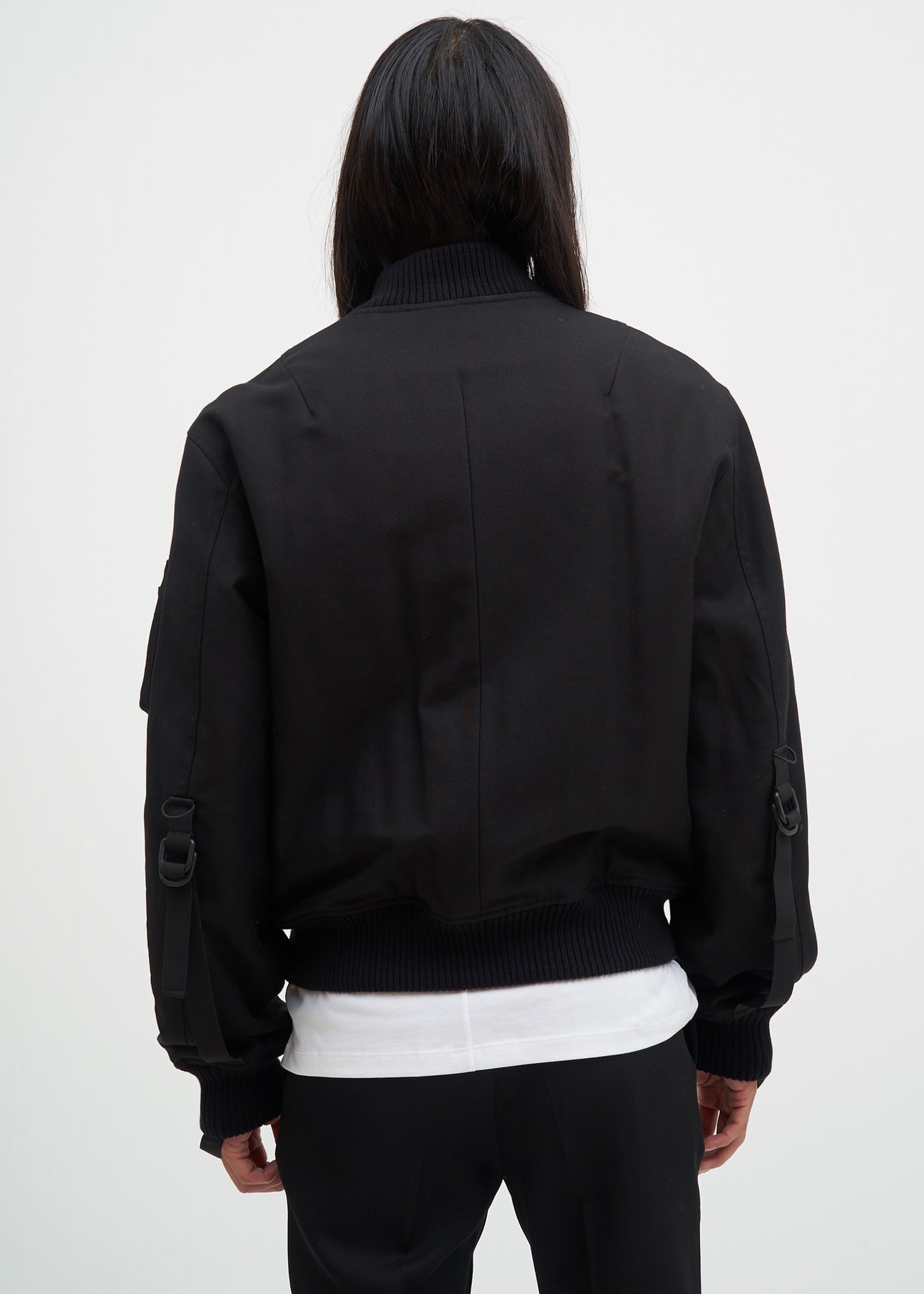 Black Bondage Bomber Jacket Re Edition 017 Shop