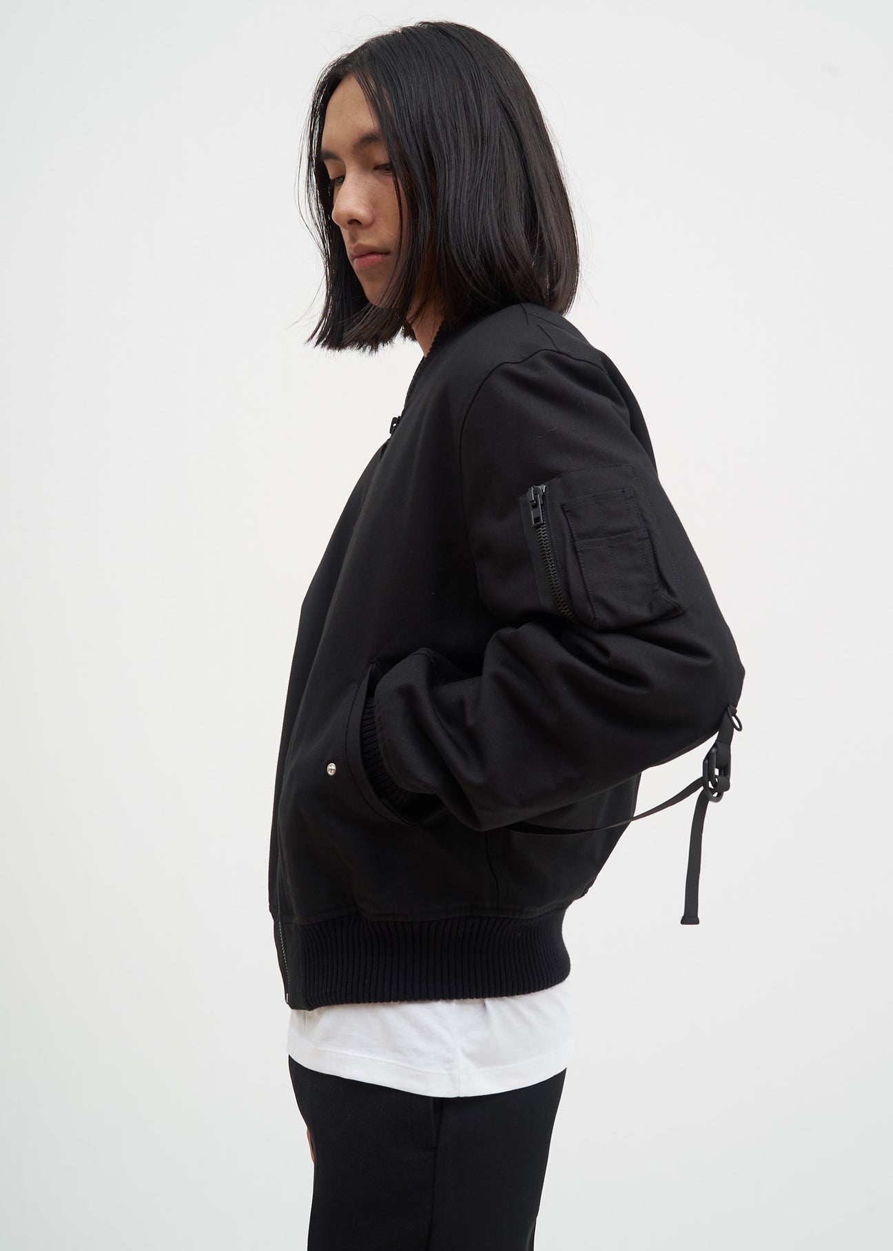 Helmut lang bondage bomber discount