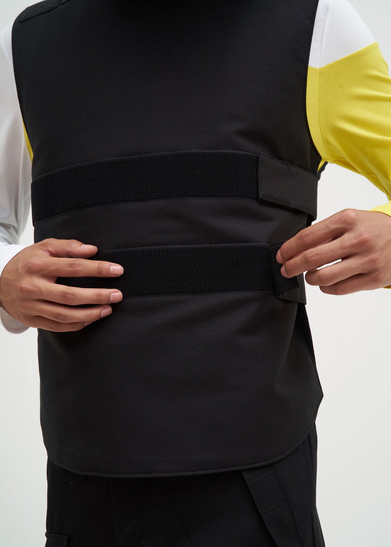 Black Velcro Bulletproof Vest – 017 Shop