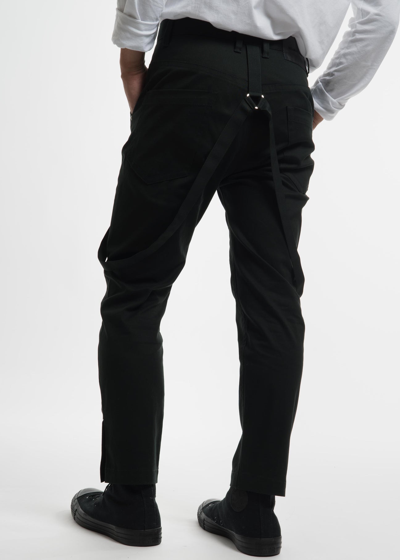Helmut_Lang_Dark_Green_Crop_Su