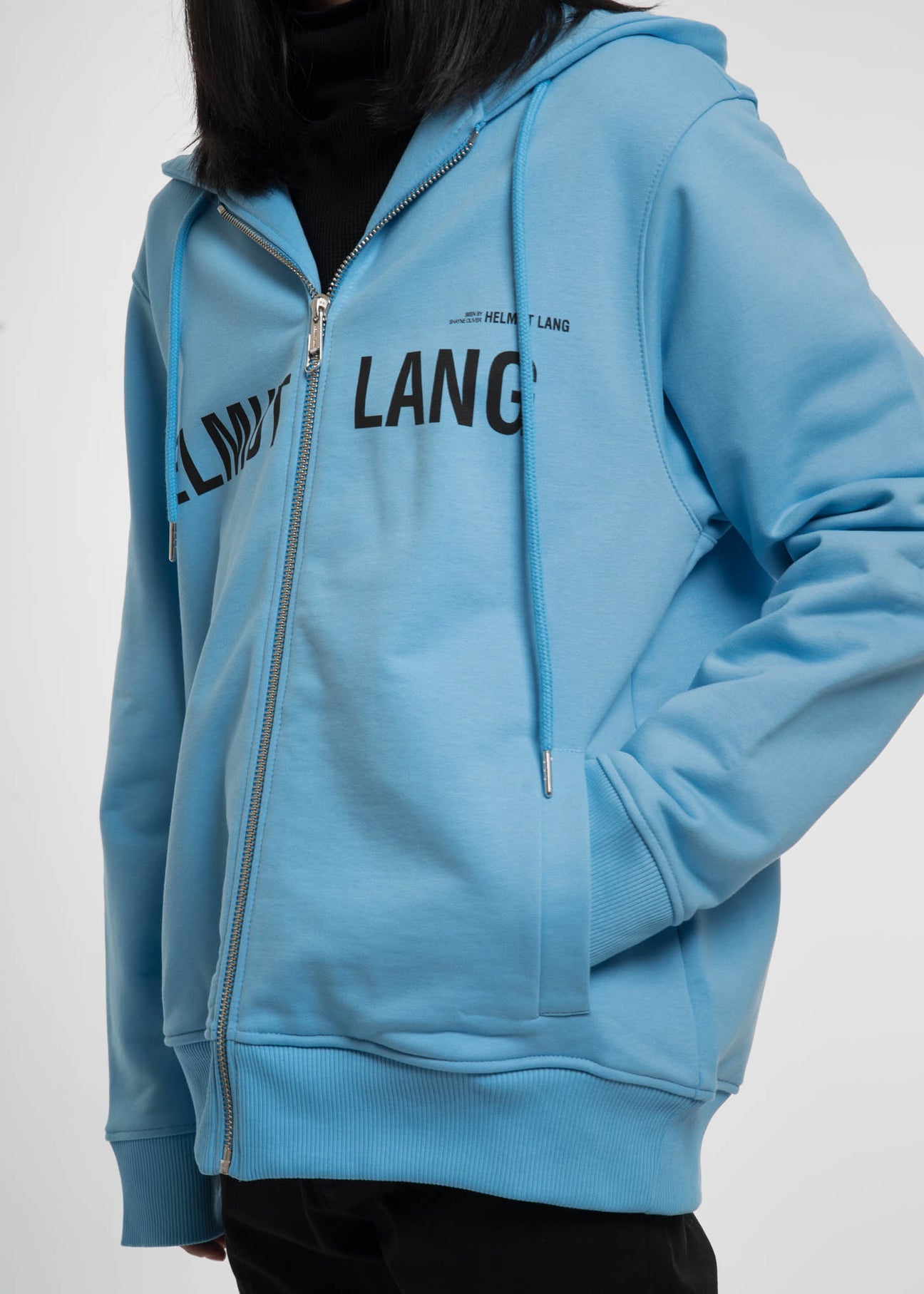 HELMUT LANG fur 変形zip best hoodie Helmut Lang Mohawk Zip Sweater | HELMUTLANG.COM