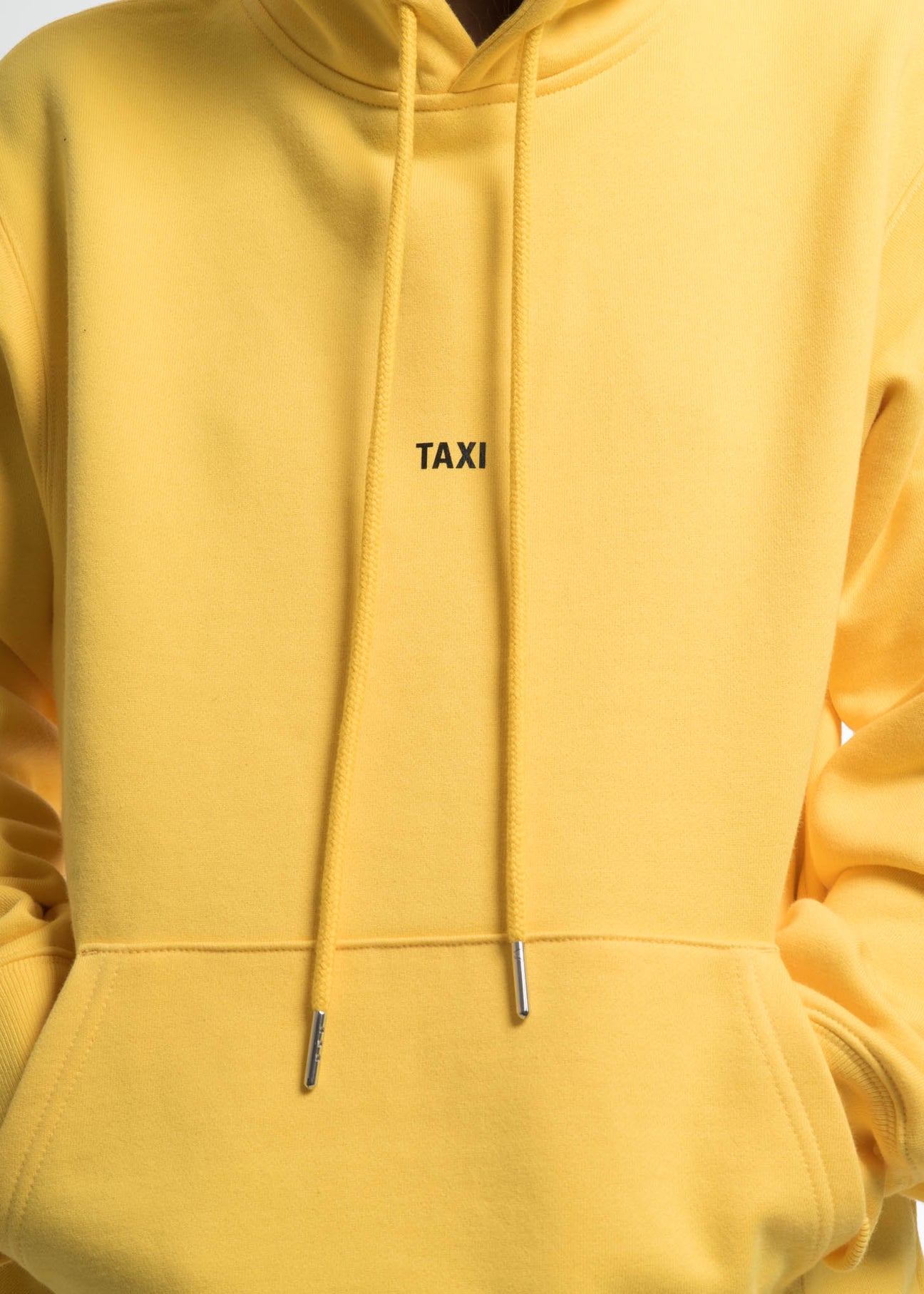 Helmut lang yellow hoodie top