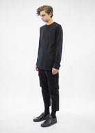 Helmut Lang Men's collarless pullover