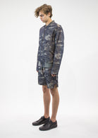 Helmut Lang Men's camo Zip Up Bomber