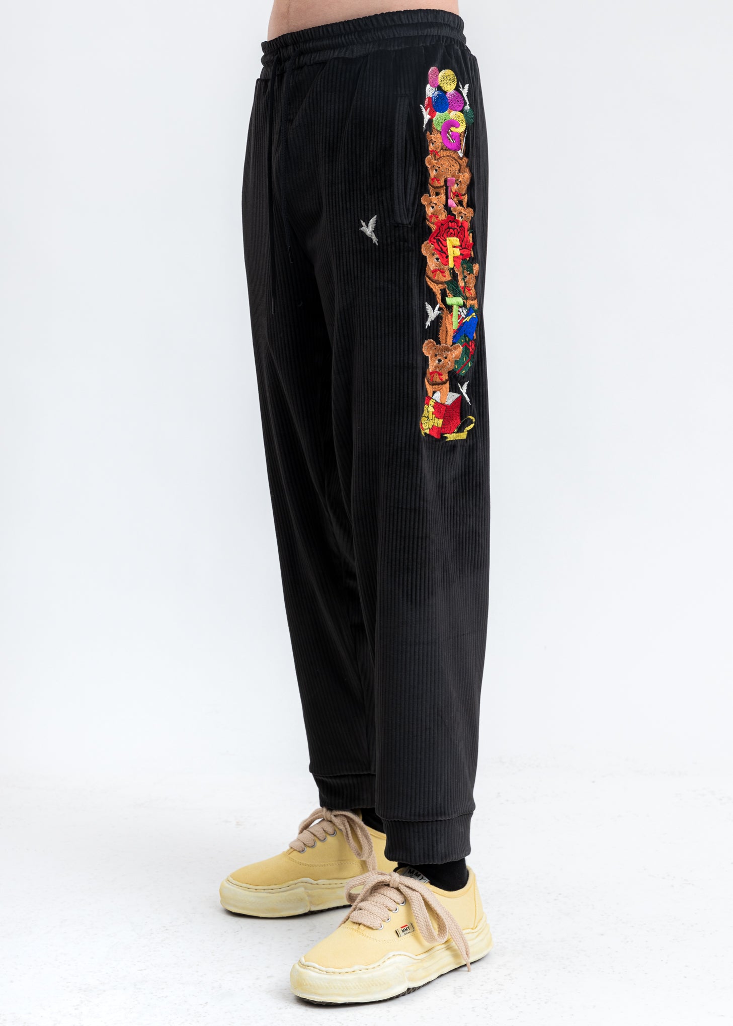 doublet CHAOS EMBROIDERY TRACK PANTS - その他