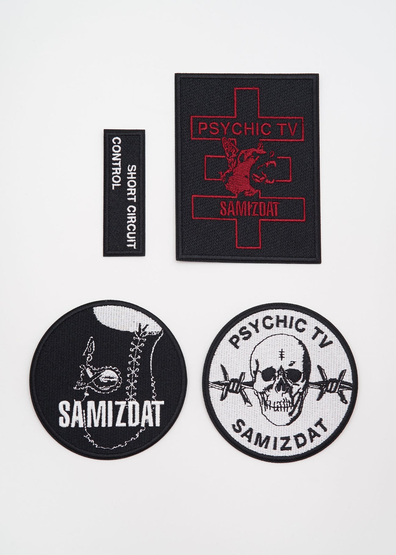 Black 4.0 Woven Patches – 017 Shop
